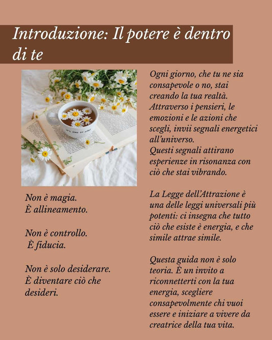 Scopri la legge dell'attrazione